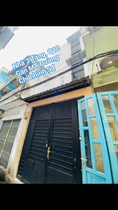 Nhà phố Quận 10 - Đường 3/2 - 30m² giá 5.4 tỷ - Sẵn sàng vào ở ngay!