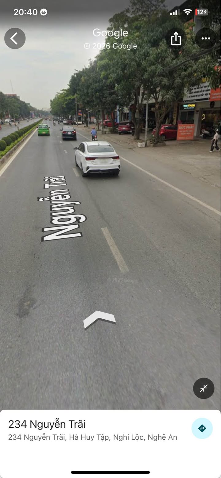 Đất mặt đường Nguyễn Trãi, TP Vinh, 70.6m² - Đầu tư sinh lời ngay!