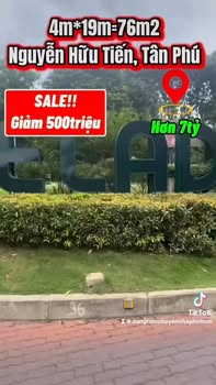 Nhà riêng Tân Phú 76m² giá 7 tỷ - Đỗ cửa, thuận tiện giao thông!