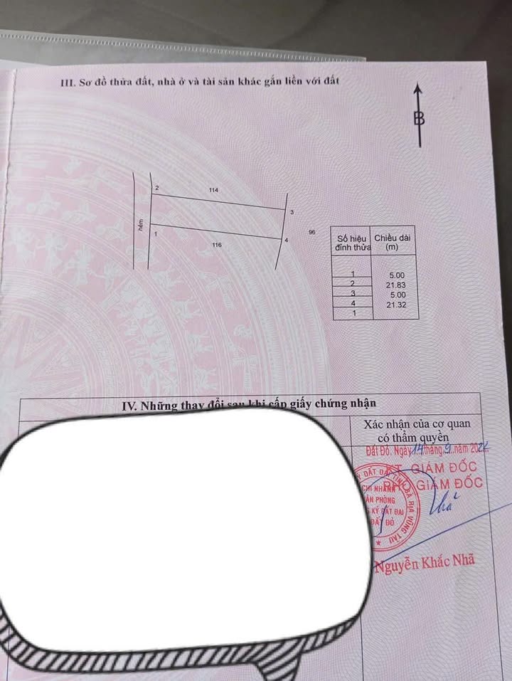 Đất nền Thị trấn Đất Đỏ 107m² giá 1.1 tỷ - Cơ hội đầu tư hấp dẫn!