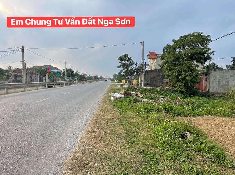 Lô đất đẹp 100m² tại QL10, Nga An - Giá chỉ 1.2 tỷ!