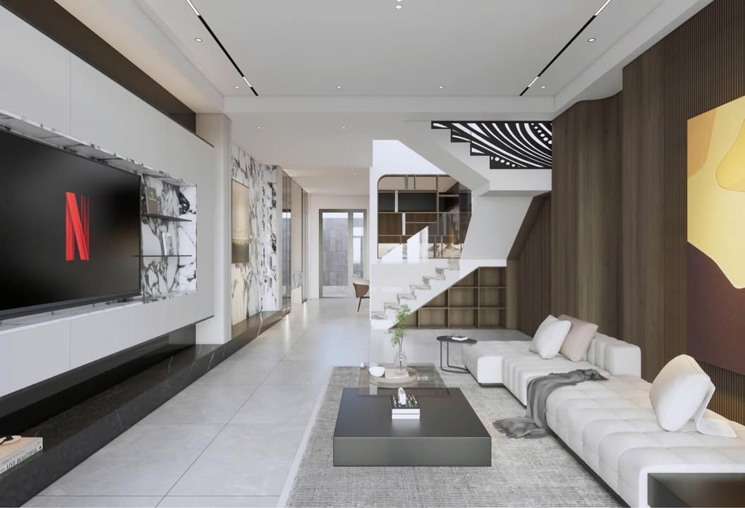 Nhà 3 tầng KĐT Mỹ Gia Nha Trang 100m² giá 9.4 tỷ - View sông thoáng mát!