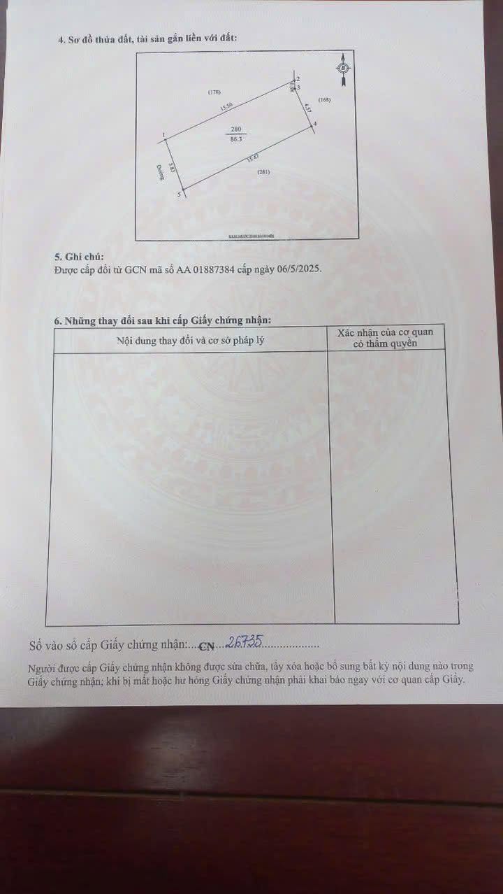 Đất Nền Xã Nghi Liên 86m² giá 1.1 tỷ - Pháp lý rõ ràng