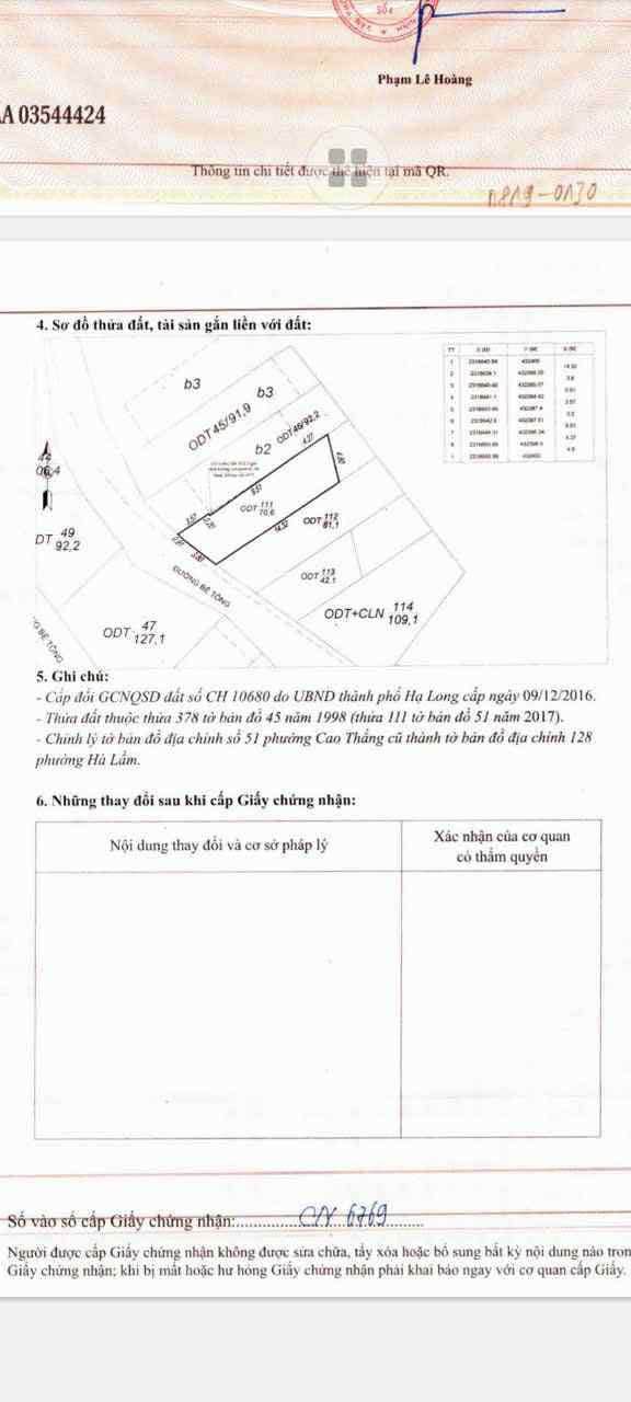 Đất nền Hạ Long 70m² giá 1.5 tỷ - Ô tô tận đất, cơ hội đầu tư tốt!