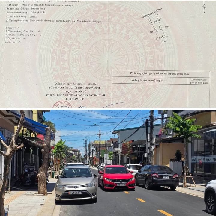 Bán gấp mặt tiền Lê Thế Hiếu, Đông Hà, 97m² chỉ 2.7 tỷ - Cơ hội kinh doanh vàng!