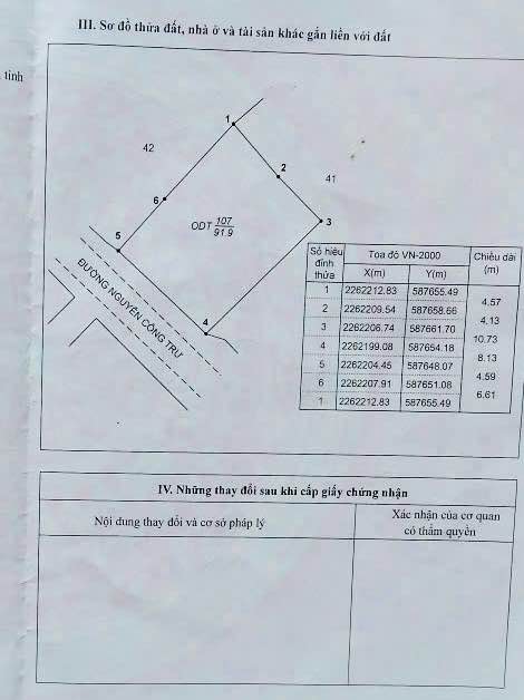Bán FrontHouse mặt đường Nguyễn Công Trứ, Thái Bình 91,9m² - Kinh doanh sầm uất!
