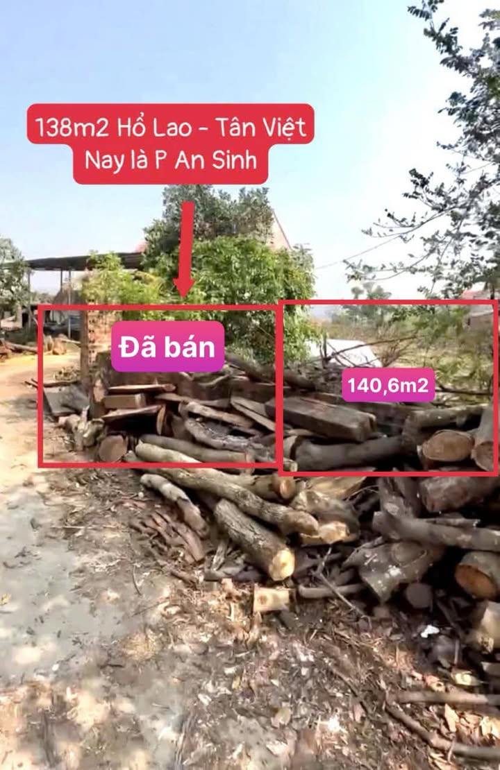 Đất lô góc 2 mặt tiền tại An Sinh, Đông Triều 140.6m² - Giá tốt, dễ dàng đầu tư!