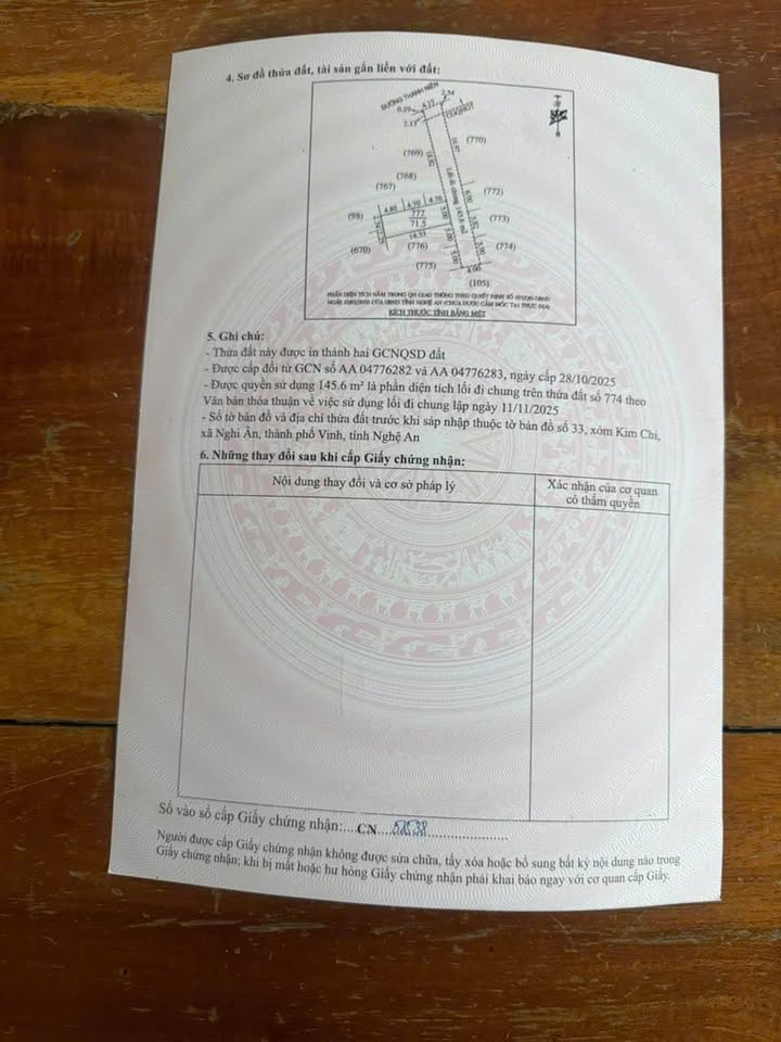 Đất nền Kim Chi, Nghi Ân 71,5m² giá 1,6 tỷ - Cơ hội đầu tư hấp dẫn!