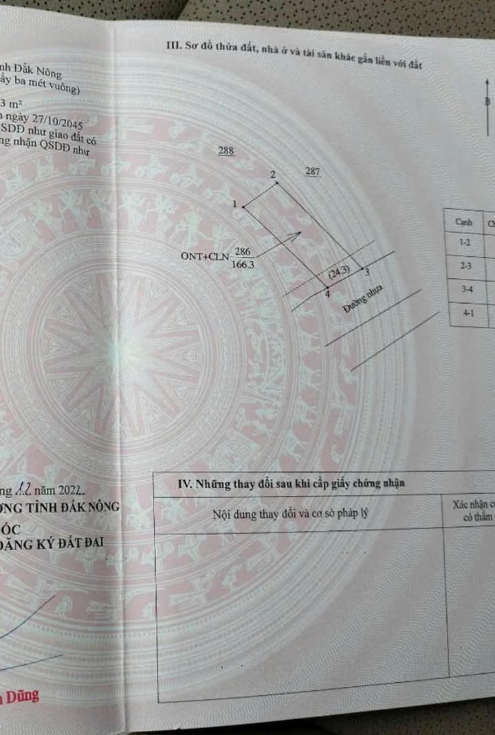 Đất mặt tiền đường nhựa Đắk Ru 176m² giá 340 triệu - Đầu tư sinh lời ngay!