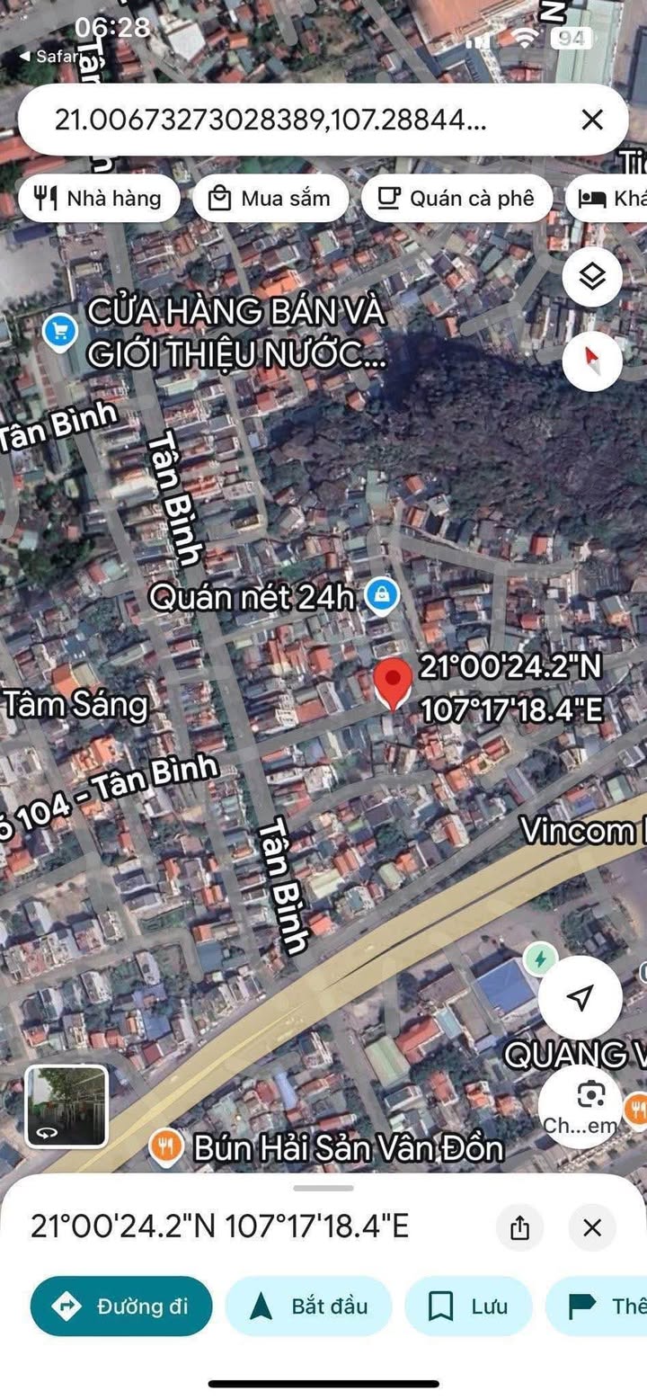 Đất nền Cẩm Phả 118.2m² giá 4.137 tỷ - Vị trí đắc địa cho kinh doanh!