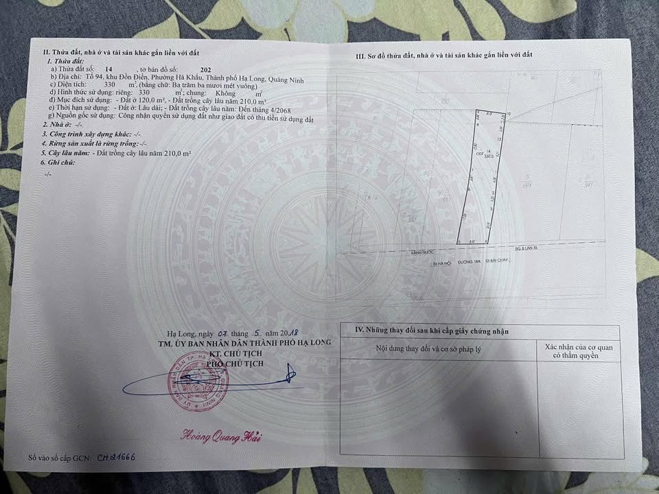 Đất nền HL Xanh, Đồn Điền, 330m² giá 23.1 tỷ - Cơ hội đầu tư tuyệt vời!