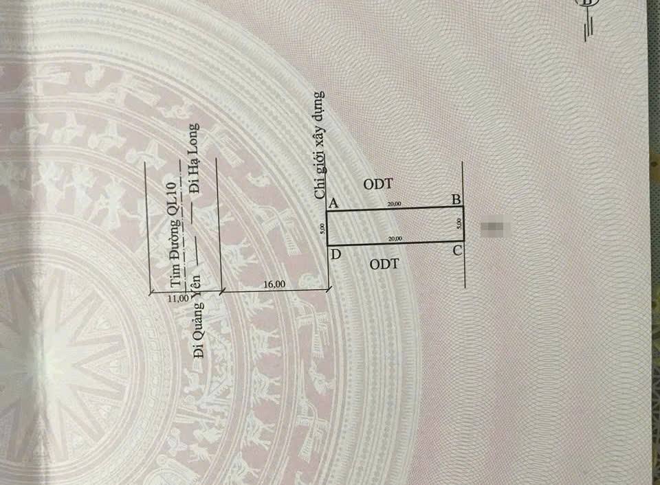 Đất nền mặt đường Yên Hưng, Phường Đông Mai, 100m², giá 2 tỷ - Cơ hội đầu tư tuyệt vời!