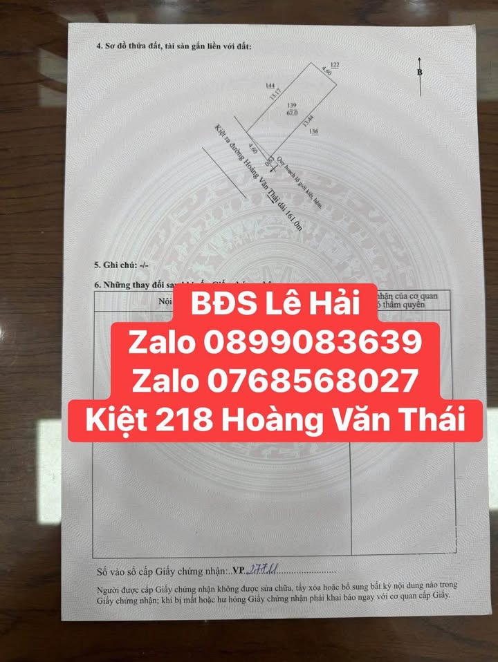 Đất kiệt ô tô 62m² giá 2.79 tỷ - Vị trí cực đẹp gần chợ và trường học!