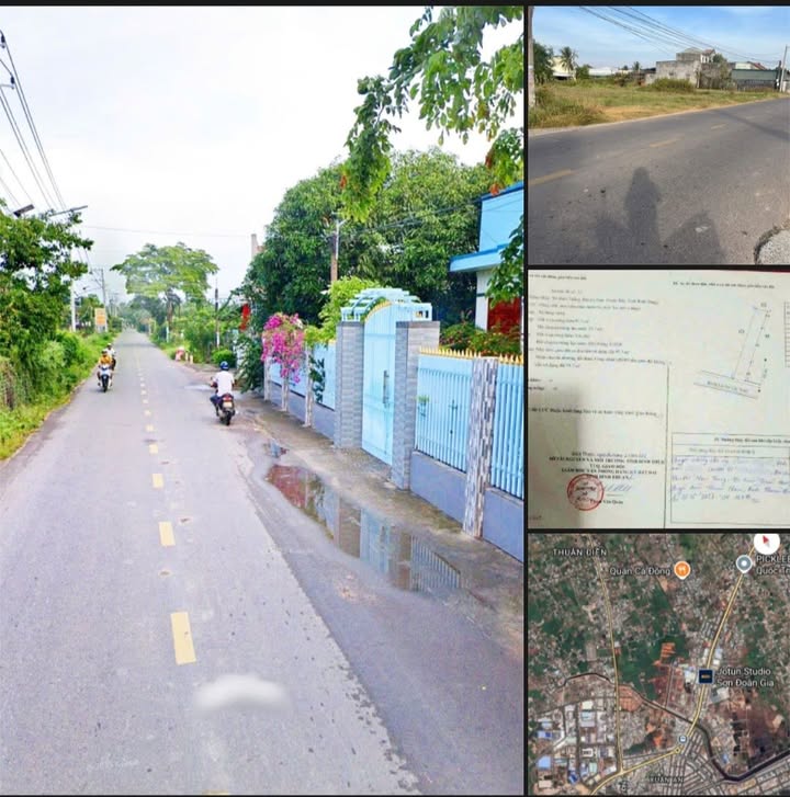 Đất thổ cư 97m² mặt tiền đường Lại An Cây Trôm, Phan Thiết - Giá chỉ 1.29 tỷ!