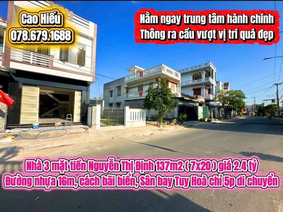 Nhà vườn cấp 4 đường Nguyễn Thị Định 137m² giá 2.4 tỷ - Đầu tư sinh lời tốt!
