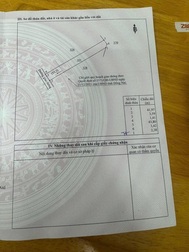 Đất thổ cư 215m² tại xã Phú Vinh, Định Quán - Giá chỉ 500 triệu