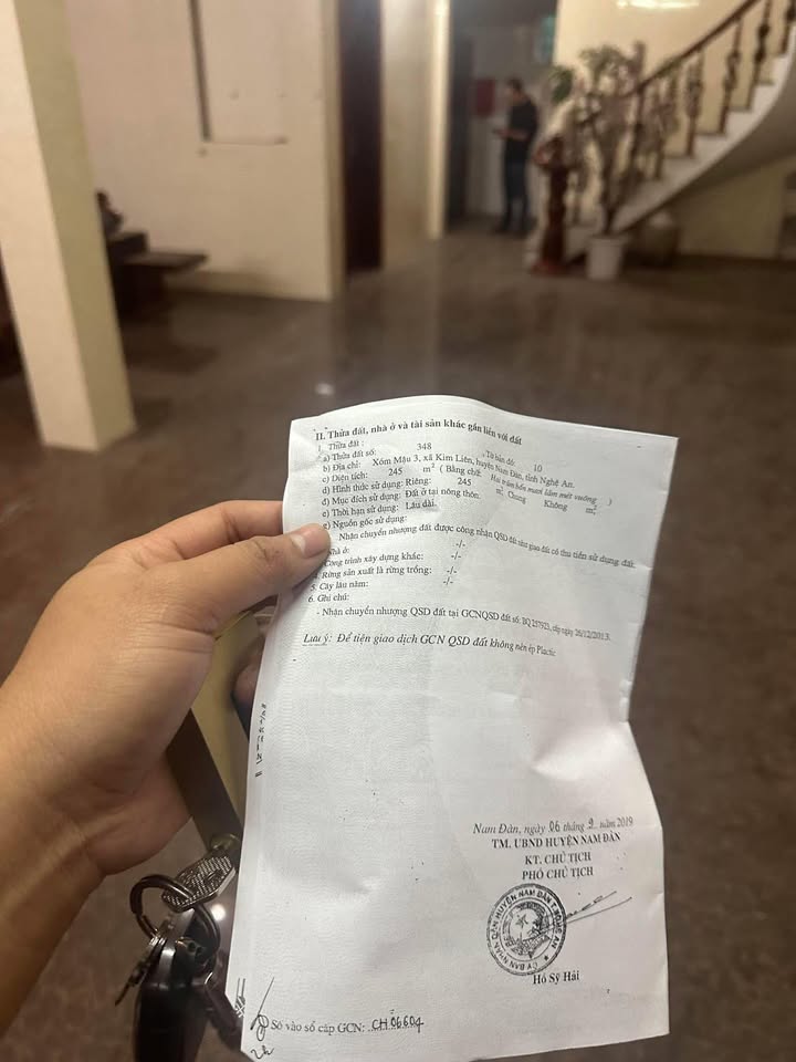 Nhà ở Làng Sen, Kim Liên, Nam Đàn 245m² - View hồ sen tuyệt đẹp!