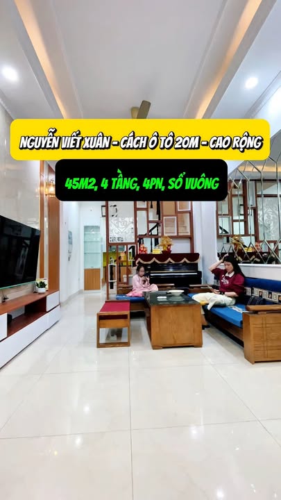 Nhà riêng Ngõ 62 Đường Nguyễn Viết Xuân 45m² giá thỏa thuận - Cao ráo, vuông vắn, ô tô đỗ gần