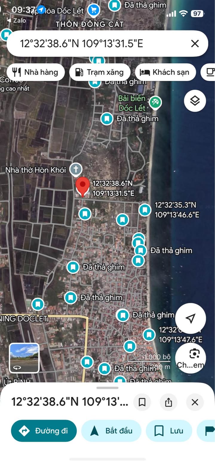 Đất nền Ninh Thủy, Ninh Hòa 748m² giá thỏa thuận - Tiềm năng kinh doanh cao!