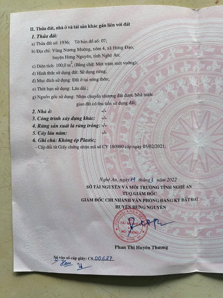 Đất nền Xóm 4, xã Hưng Đạo, 100m² giá 2 tỷ - Cơ hội đầu tư vàng!