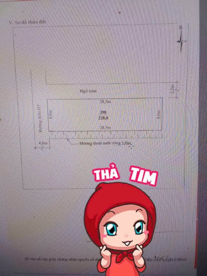 Đất nền Phường Đông Vệ 228m² giá 2 tỷ - Cơ hội đầu tư vàng!