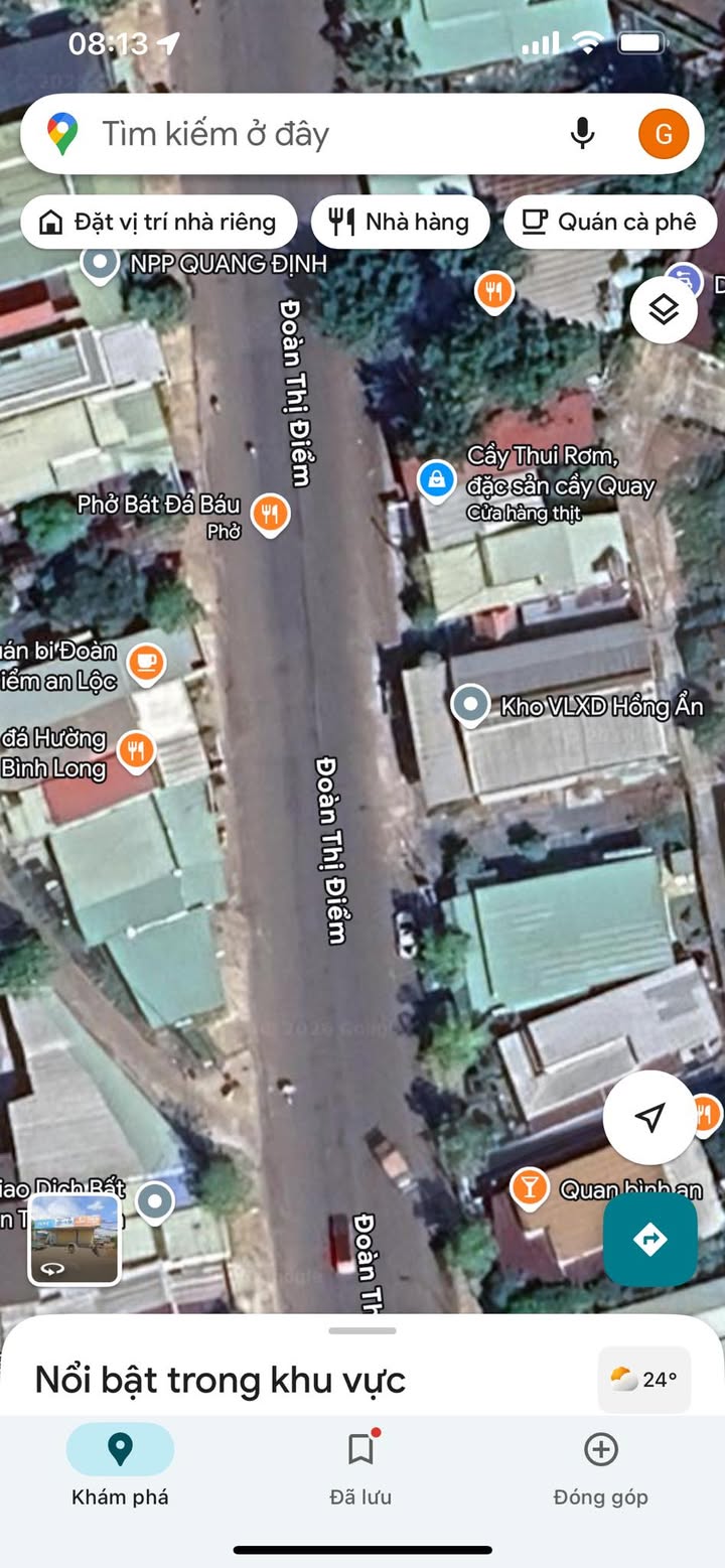 Đất nền Đường Đoàn Thị Điểm Huyện Hớn Quản 150m² giá 2 tỷ - Cơ hội đầu tư hấp dẫn!