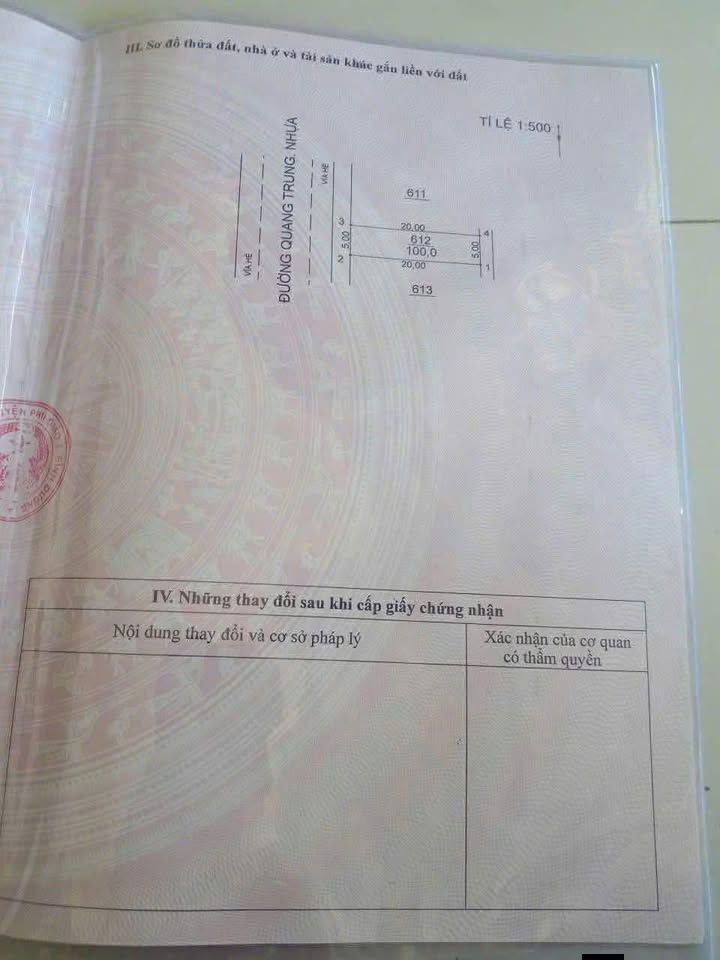 Đất nền Phước Vĩnh 100m² giá 1.3 tỷ - Mặt tiền đường nhựa, đầu tư sinh lời!