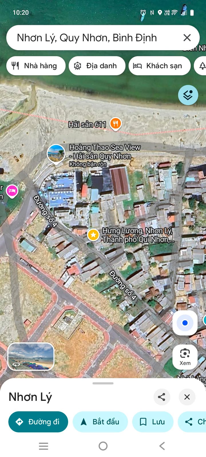 Đất nền đẹp Nhơn Lý Quy Nhơn 200m² giá 4.6 tỷ - Cơ hội vàng cho nhà đầu tư!