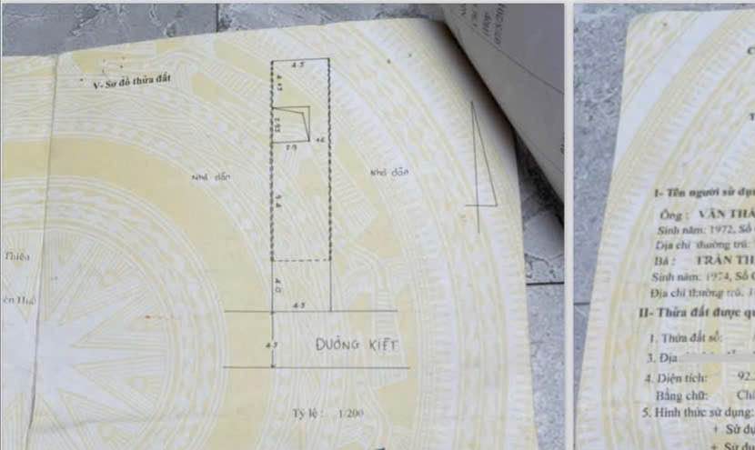 Nhà 2 tầng Bà Triệu, Huế 92m² giá 6 tỷ - Chính chủ, Full nội thất!