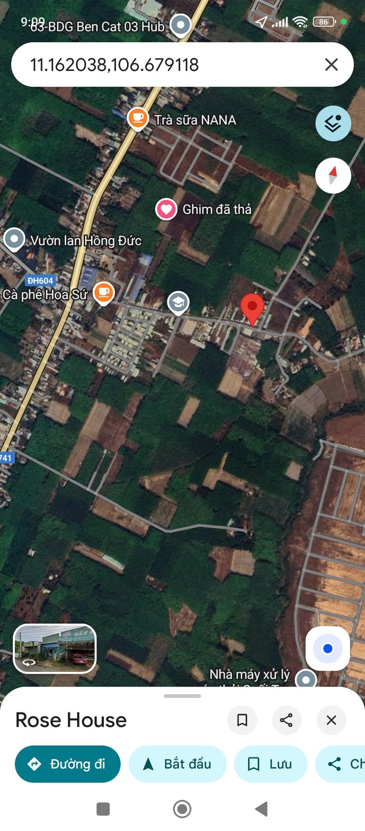 Đất thổ cư Chánh Phú Hòa 952m² giá 3.8 tỷ - Tiềm năng đầu tư lớn!