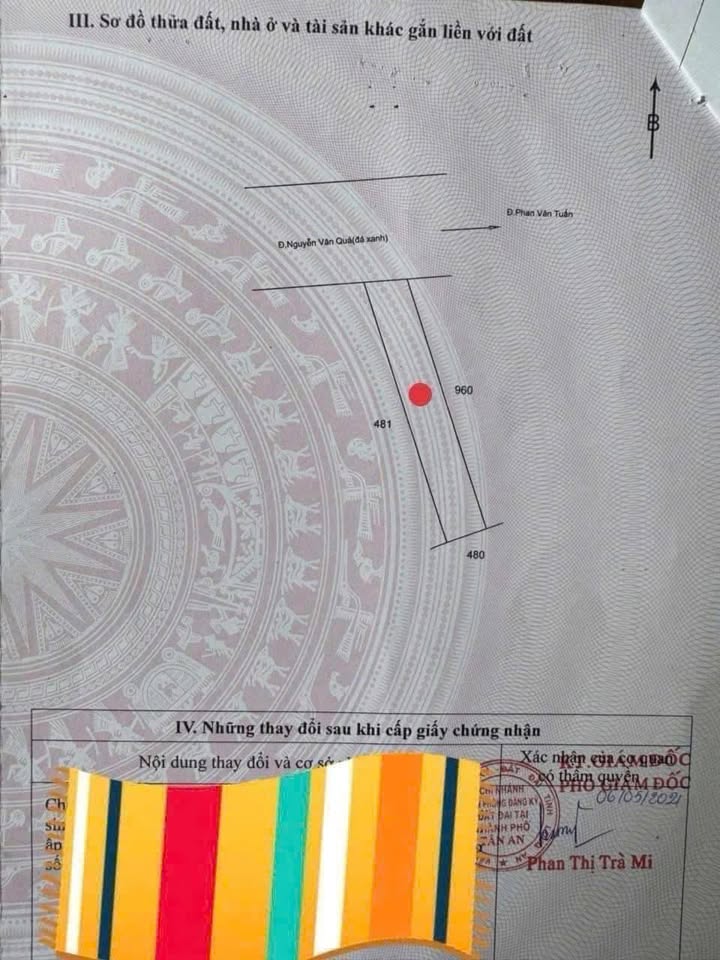 Đất thổ cư mặt tiền Đa Xanh, Xã Lợi Bình Nhơn, 144m², giá 1.05 tỷ - Cơ hội đầu tư hấp dẫn!