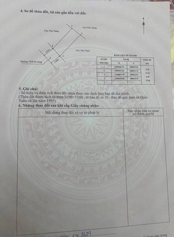 Đất nền TDP Nhu Kiều, phường An Dương 60m² giá 1.49 tỷ - Đường thông ô tô tránh nhau!