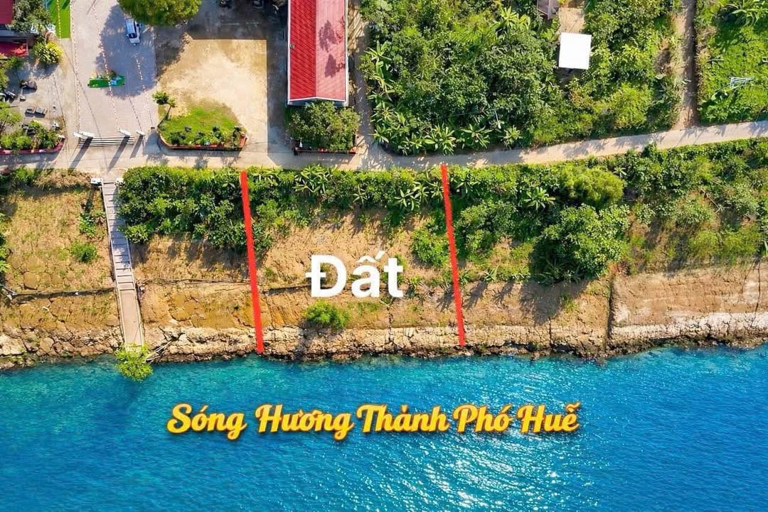 Lô đất 547m² mặt tiền Petong tại TP Huế - View Sông Hương tuyệt đẹp