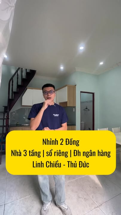 Nhà 3 tầng Thủ Đức 16.5m² giá 2.7 tỷ - Pháp lý chuẩn, không quy hoạch!