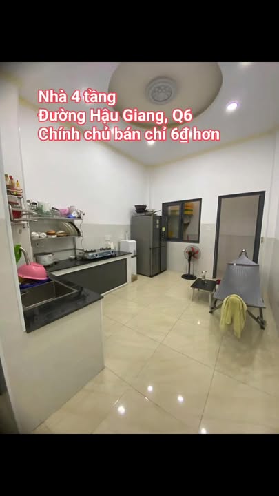 Nhà phố Hậu Giang, Quận 6, 60m² giá 6.8 tỷ - Sẵn sàng vào ở ngay!