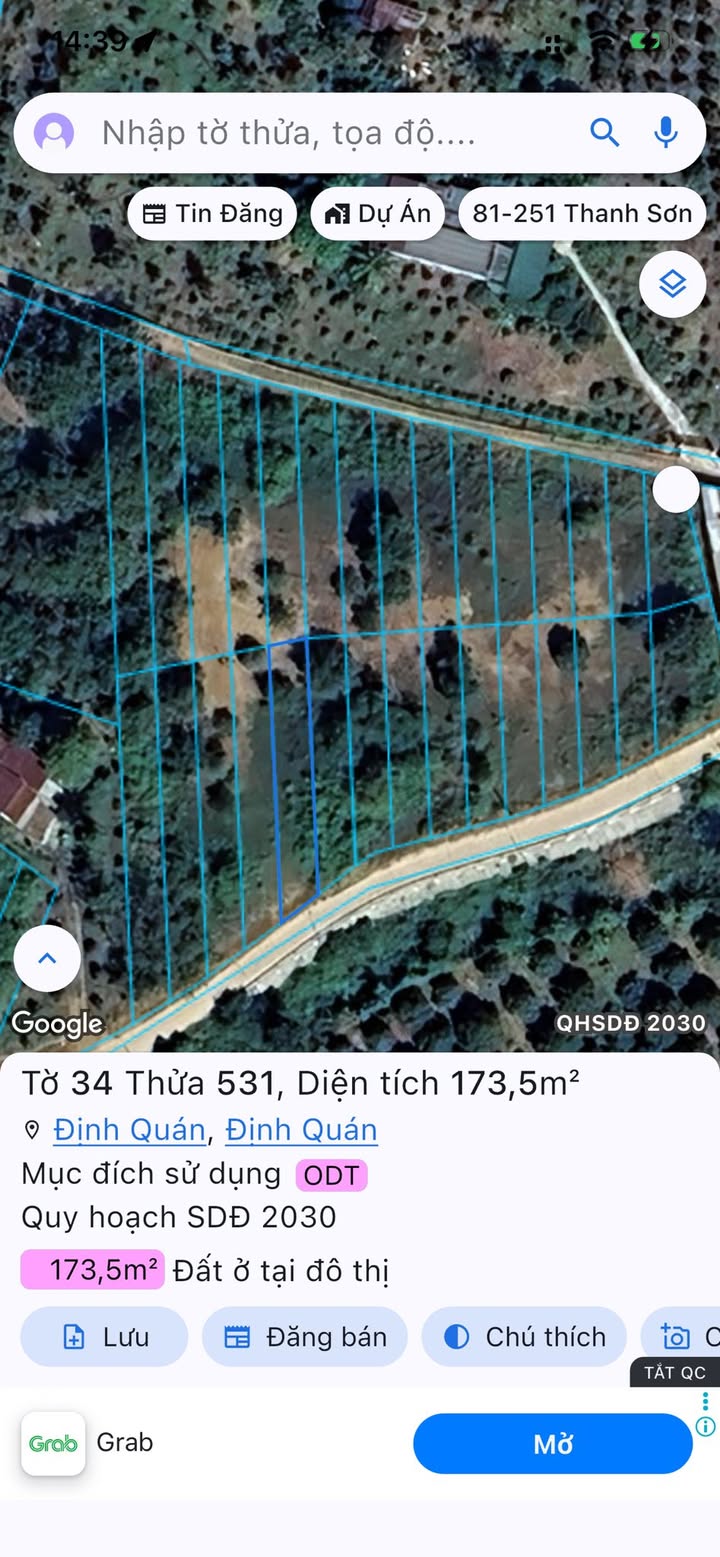 Đất nền chính chủ Thị trấn Định Quán 180m² giá 699 triệu - Sổ riêng, tiện ích đầy đủ!