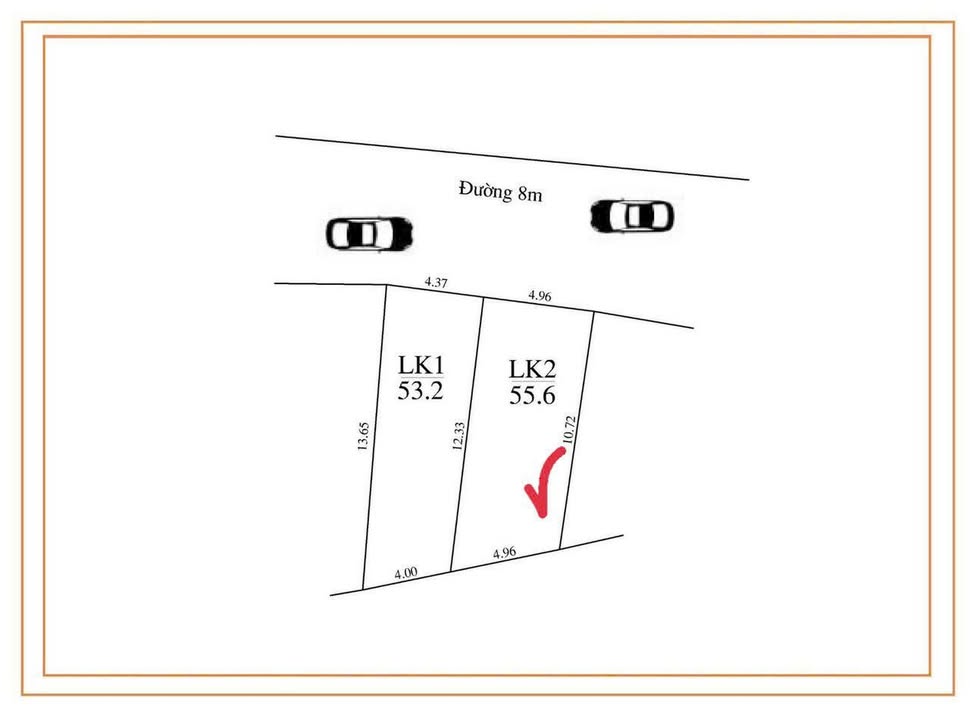 Đất nền Dư Xá Bắc Ninh 53m² giá 2 tỷ - Đầu tư sinh lời bền vững!