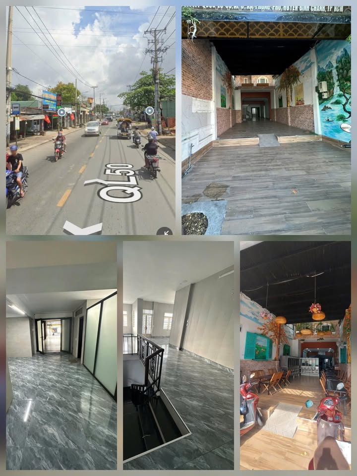 FrontHouse 2 mặt tiền Quốc lộ 50, Quận 8, 181m² - Gần chợ Phong Phú!