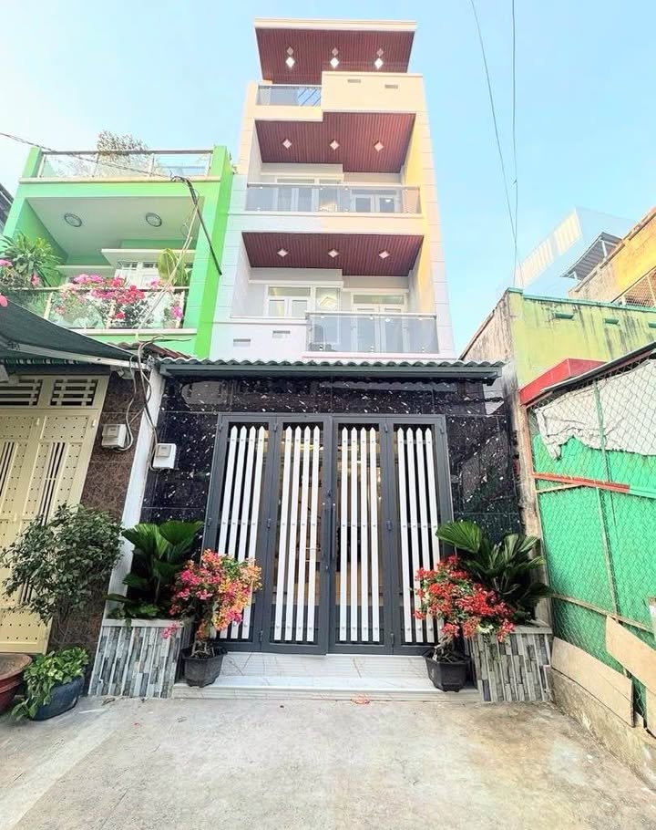 Nhà phố 4 tầng Cư xá Phú Lâm A, Quận 6 - Giá 7 tỷ - Thiết kế sang trọng, đầy đủ nội thất!