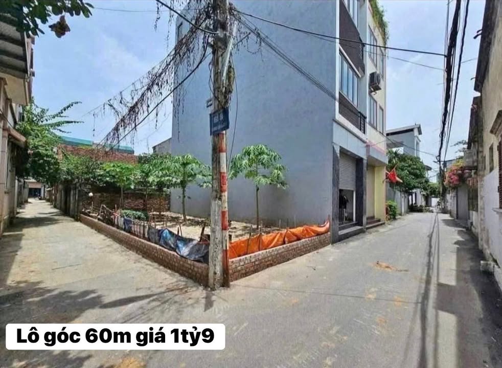 Đất nền Quận Hà Đông 60m² giá 1.95 tỷ - Lô góc thuận lợi kinh doanh!