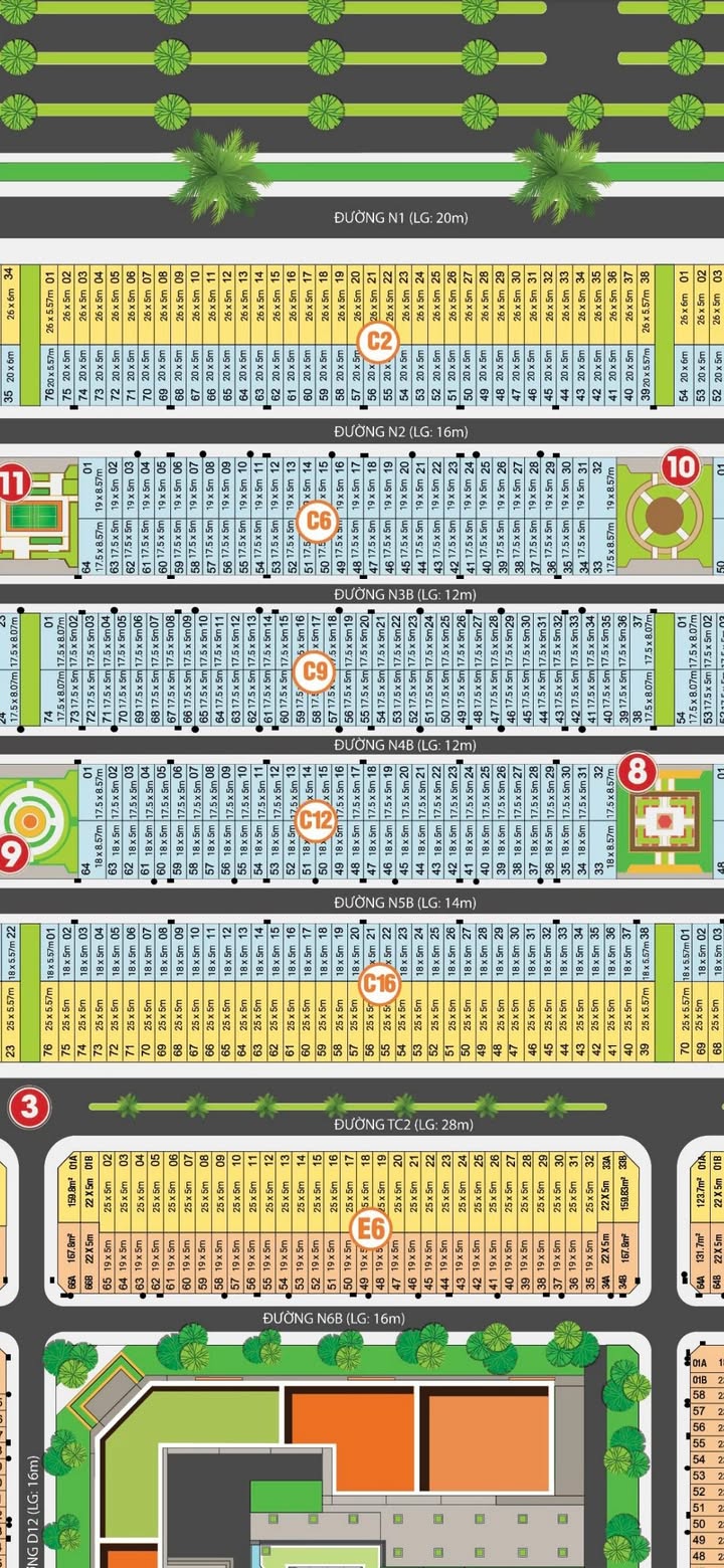 Đất nền Cát Tường C, Đồng Xoài 87m² giá 840 triệu - Cơ hội đầu tư hấp dẫn!