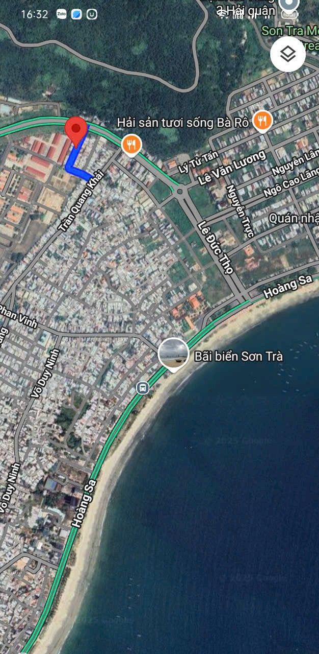 Đất nền mặt tiền đường Thanh Vinh 1, Sơn Trà, Đà Nẵng 72m² giá 6.5 tỷ - Cơ hội đầu tư tuyệt vời!