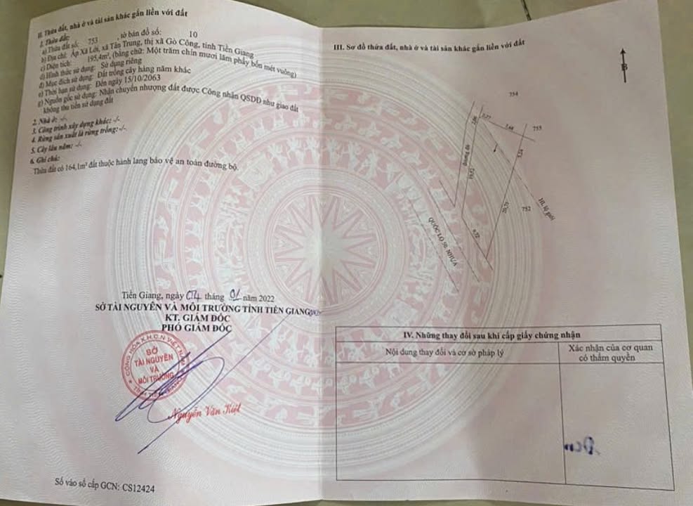 Nhà mặt tiền QL50, Phường Long Hưng, 195m² - Hướng Nam, giá chỉ 1.75 tỷ!