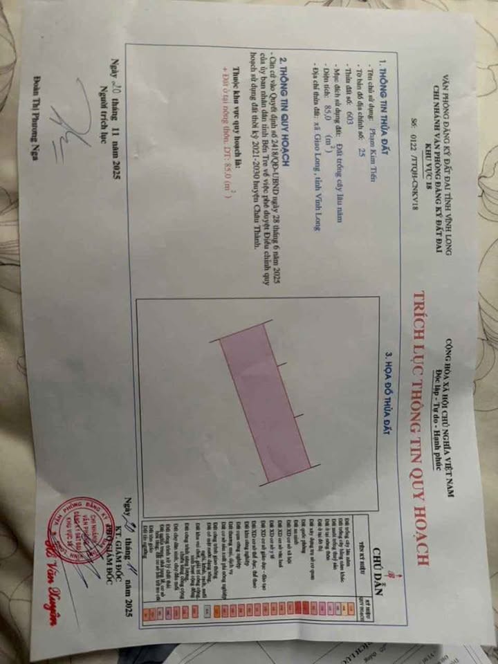 Đất nền đẹp xã Tam Hiệp, huyện Châu Thành, 85m² giá chỉ 320 triệu - Cơ hội đầu tư tuyệt vời!