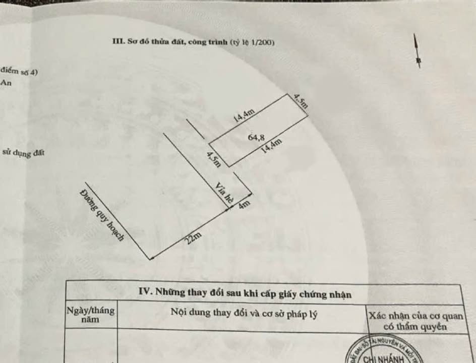 Đất nền 30M TĐC Điểm 4 - Đằng Hải 64.8m² giá 4.536 tỷ - Tiện ích đầy đủ xung quanh!