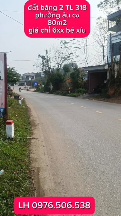 Đất nền phường Âu Cơ, 80m² chỉ 600 triệu - Cơ hội đầu tư tuyệt vời!