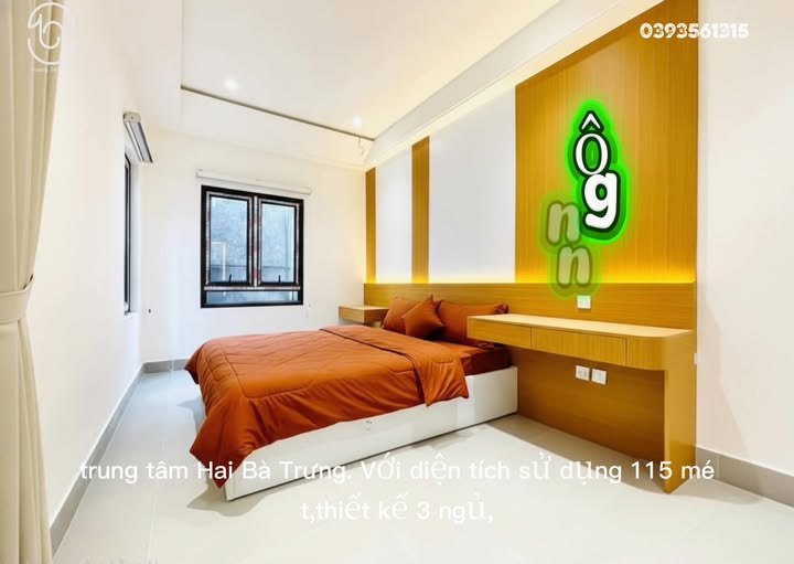 Căn hộ Duplex 2 tầng Phố Lò Đúc 115m² giá 6 tỷ - Thiết kế đầy đủ tiện nghi!