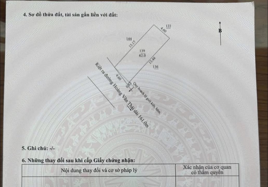 Đất nền kiệt 218/40 Hoàng Văn Thái 62m² giá 2.7 tỷ - Sổ hồng chính chủ