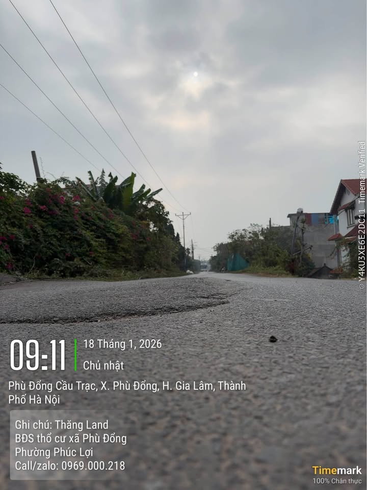 Đất nền Phù Đổng, Gia Lâm 40m² giá 3 tỷ - Tiềm năng đầu tư cao!