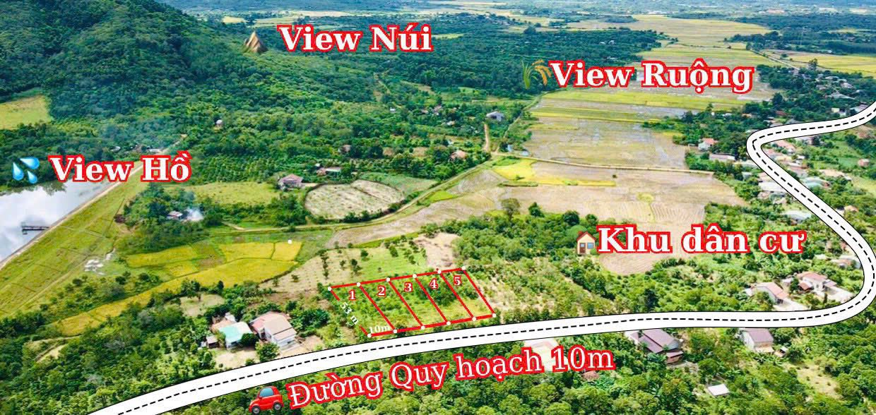 Đất thổ cư Xã Cư Ê Wi, Huyện Cư Kuin, 500m² chỉ 249 triệu - Cơ hội đầu tư tuyệt vời!